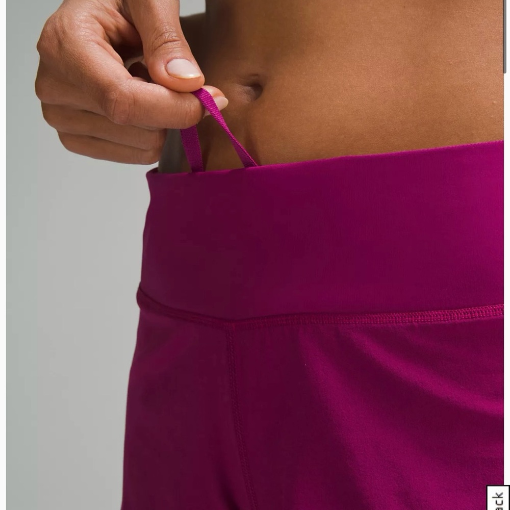 Lululemon Speed up shorts 2.5 lined pink camo and grey flower pattern available